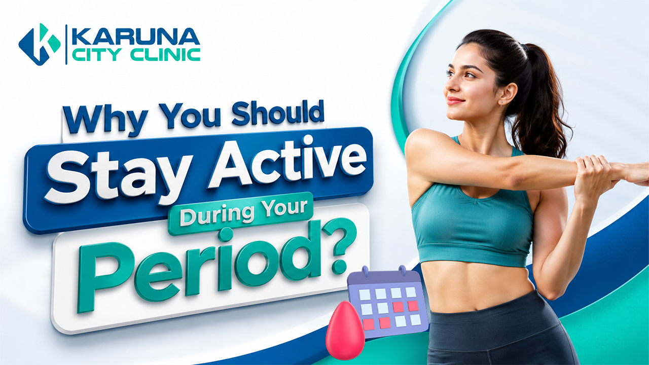 stay active during your period