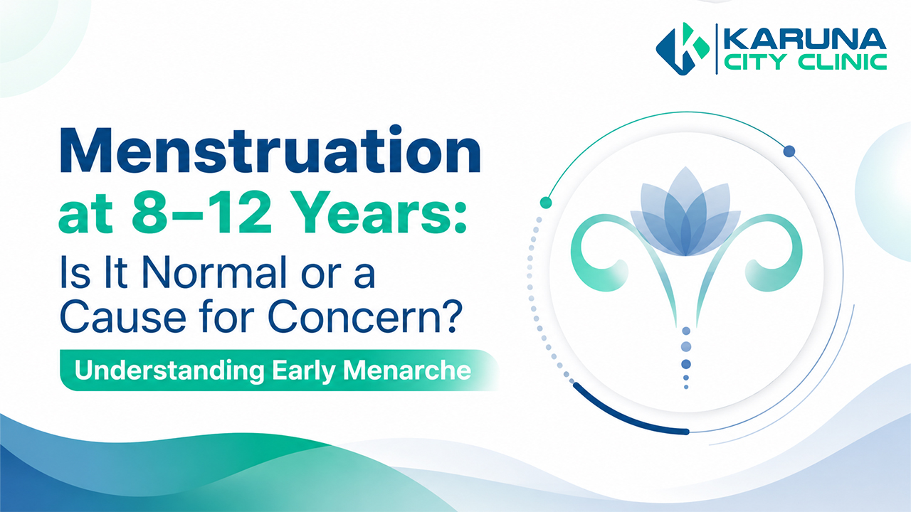 Menstruation at 8–12 Years