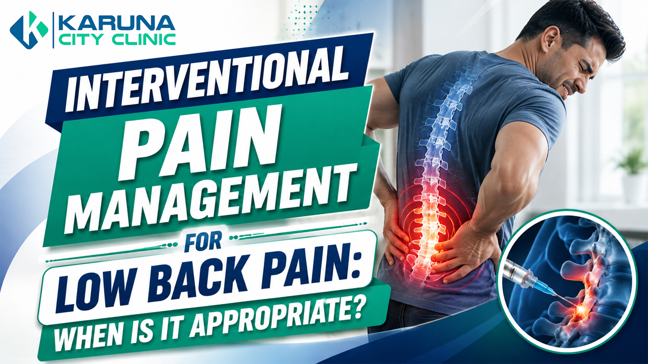 Interventional Pain Management for Low Back Pain