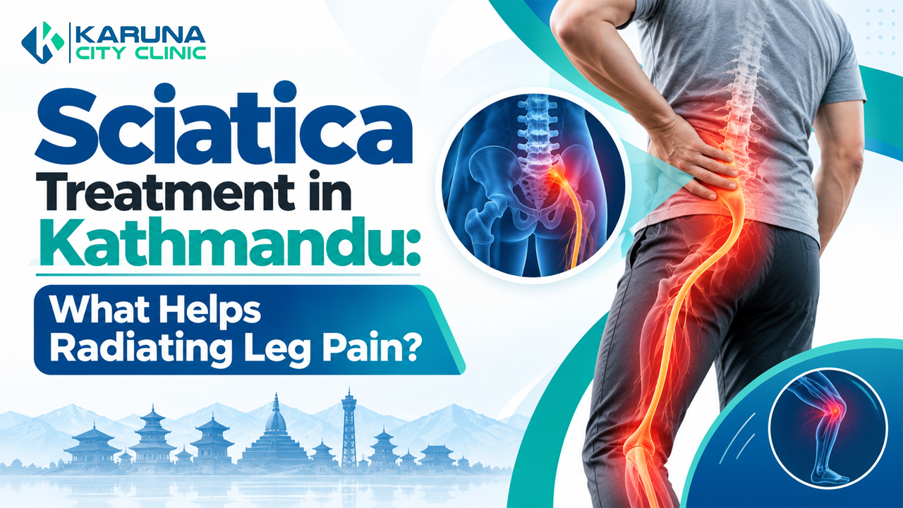 Read more about the article Sciatica Treatment in Kathmandu: What Helps Radiating Leg Pain?